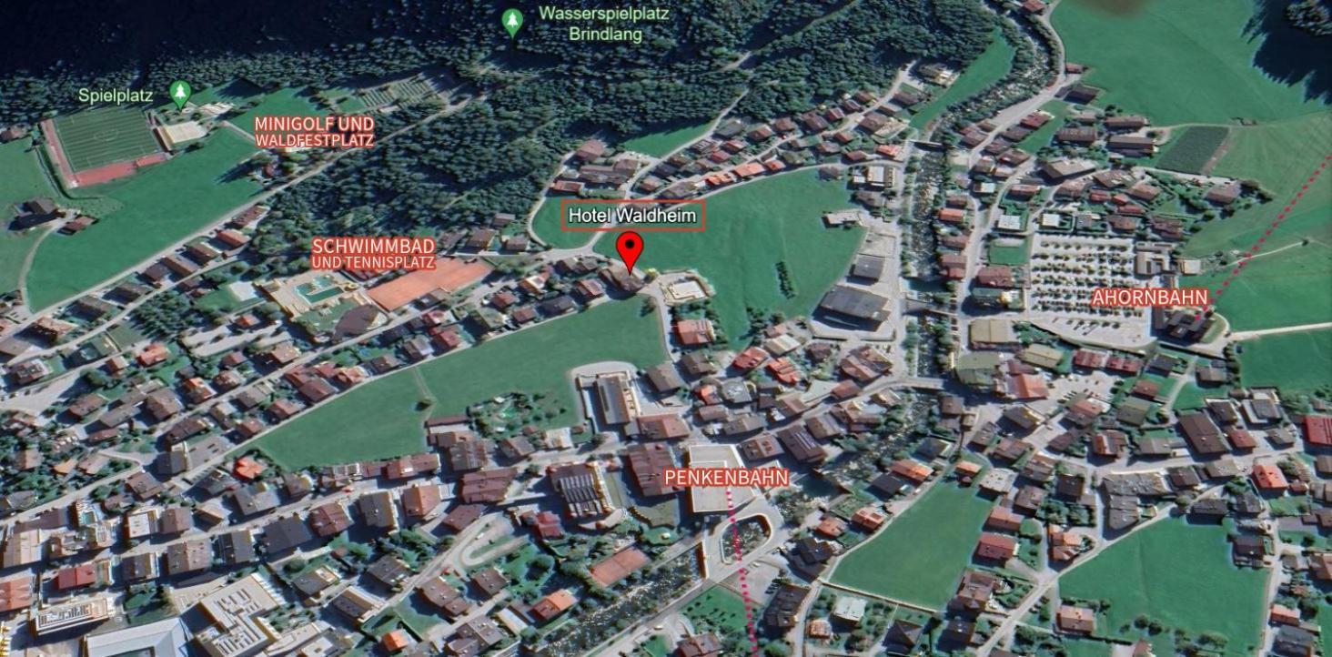 Hotel Waldheim Garni Mayrhofen Bagian luar foto